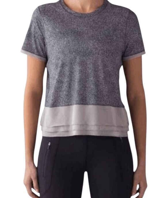lululemon athletica Tops - LULULEMON ATHLETICA Sole Training Short Sleeve (UV Protection) Size 8